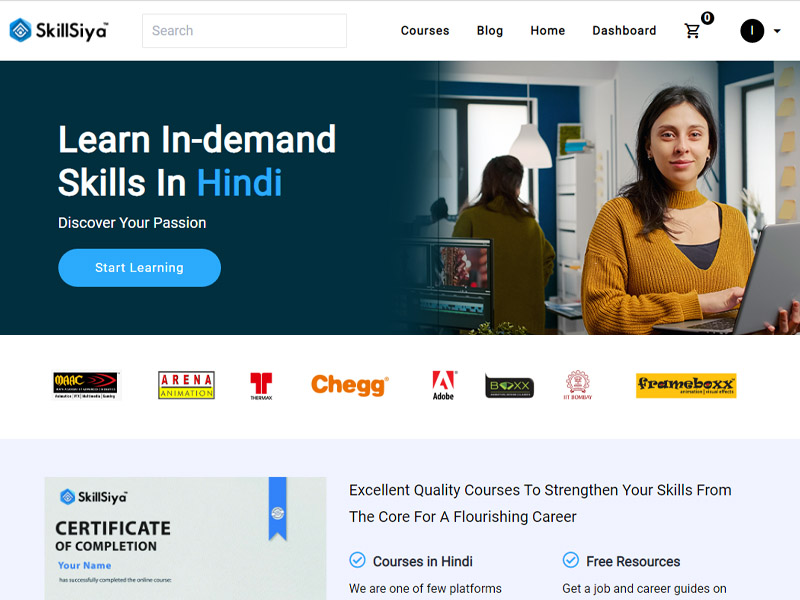 Skillsiya - Learn In-demand Skills in Hindi